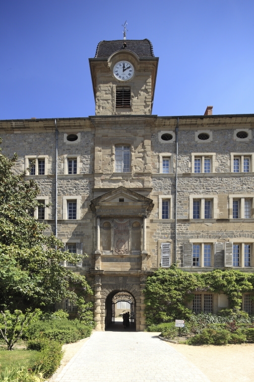 Bâtiment A. Façade occidentale, 16e et 18e s.