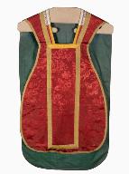 chasuble, étole : ornement rouge