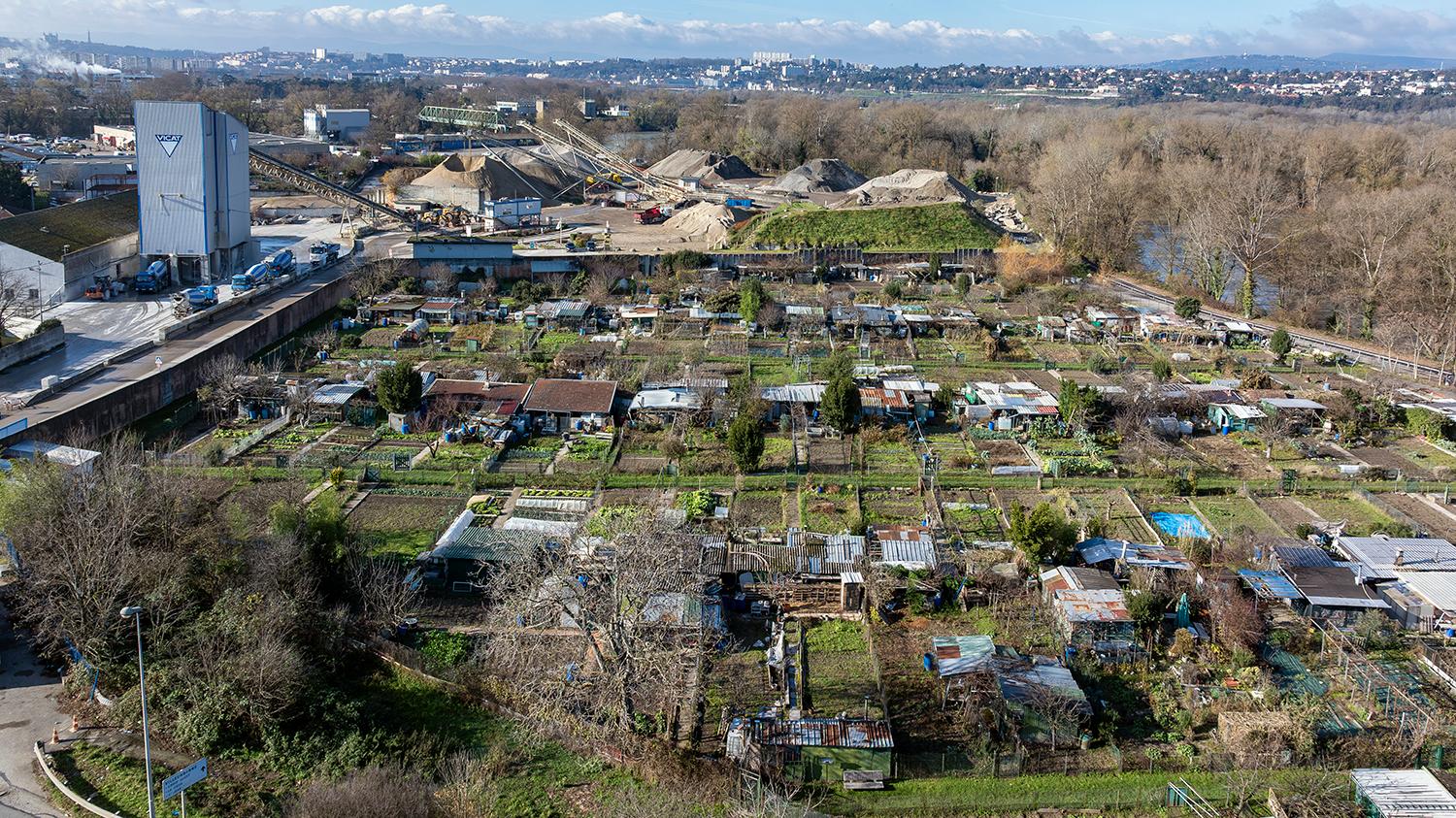 Jardins ouvriers/familiaux du Roulet Villeurbanne