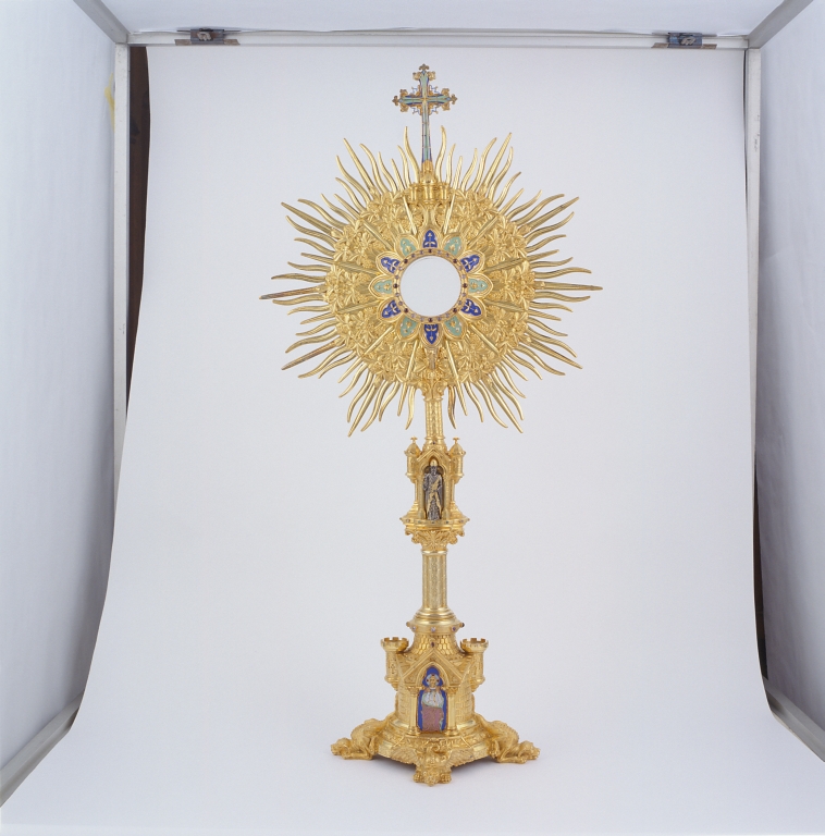 ostensoir (ostensoir-monstrance), custode