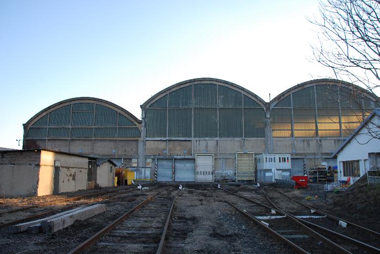 Les ateliers SNCF de la Mulatière dit Oullins-machines, atelier de réparation de locomotives électriques puis Technicentre d'Oullins