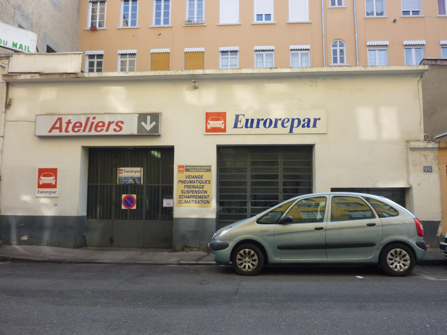 garage de réparation automobile 26 rue du Mail