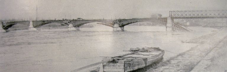 Pont ferroviaire dit viaduc de la Méditerranée, ou dit viaduc de Chasse ou dit viaduc de Givors, actuellement pont ferrovière en arc