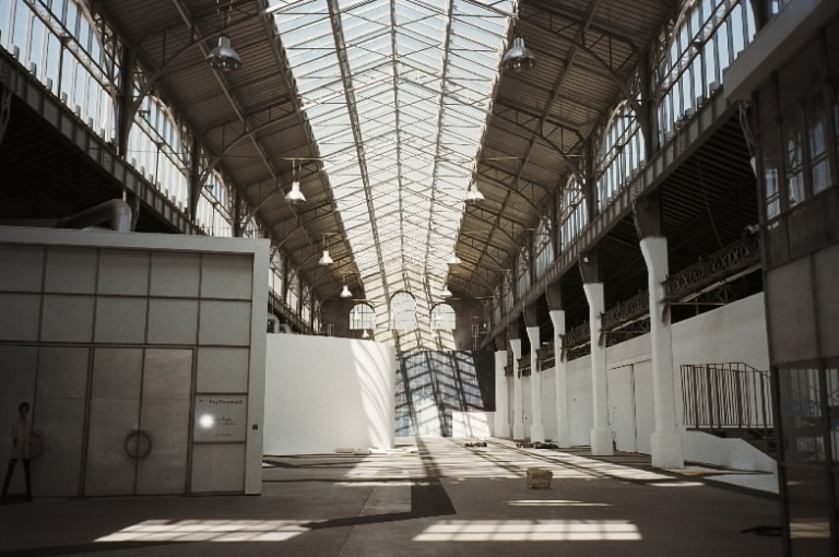 Usine de chaudronnerie Bouchayer-Viallet actuellement Centre National d'Art Contemporain (CNAC), dit le Magasin