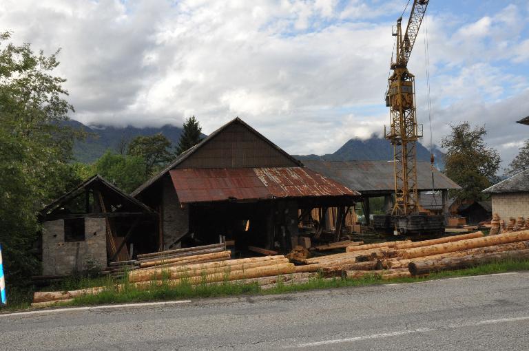 Fonderie du comte de la Val d'Isère puis Portier-Fontanet-Brison dits "Les Fabriques" actuellement scierie