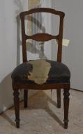 Chaise n°2 d'un ensemble de deux chaises