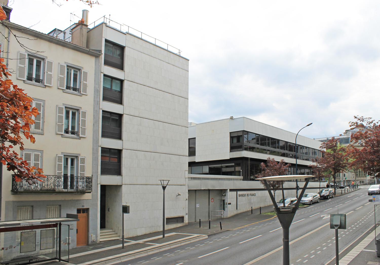 La succursale de la Banque de France à Clermont-Ferrand