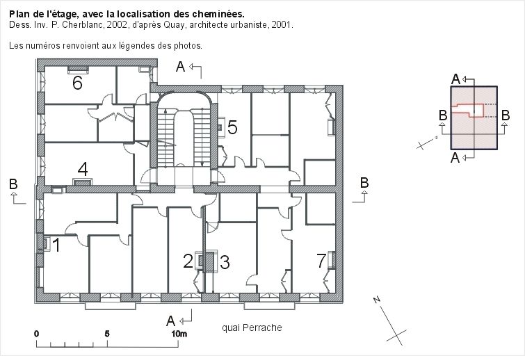 Immeuble, actuellement terrain nu