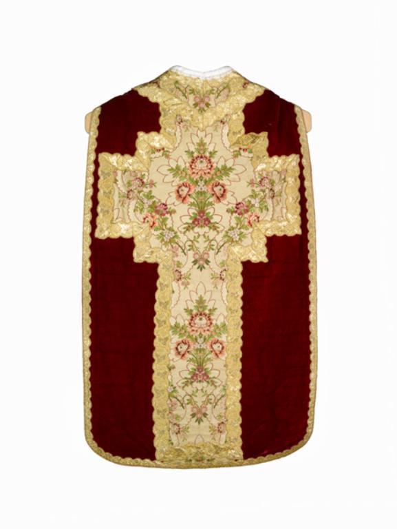 chasuble : ornement rouge n°3