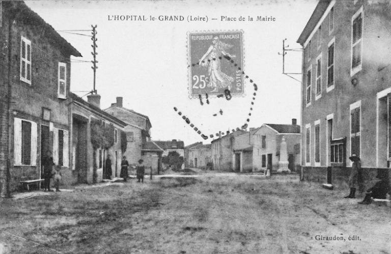 Bourg de L'Hôpital-le-Grand