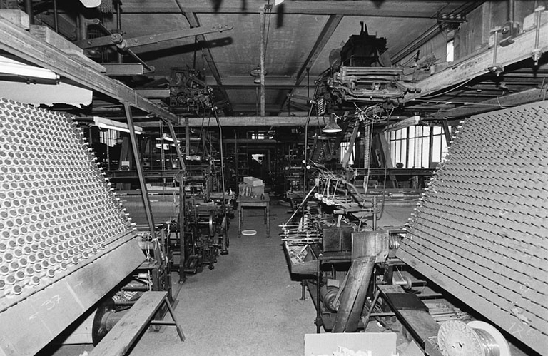 Usine de traitement de surface des métaux, filature, tissage, passementerie dite Dorures Louis Mathieu puis Dorures Louis Mathieu Industrie (DLMI)