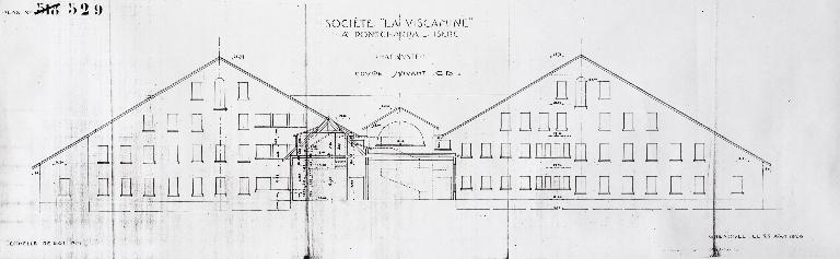 Immeuble à logements, dit phalanstère de la Viscamine puis colonie de vacances, actuellement lycée d’enseignement général Pierre-du-Terrail