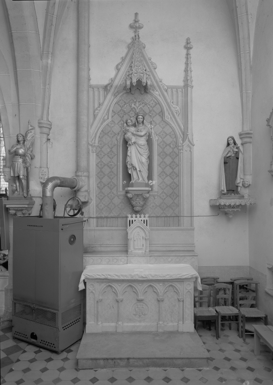 Le mobilier de l'église paroissiale Saint-Laurent