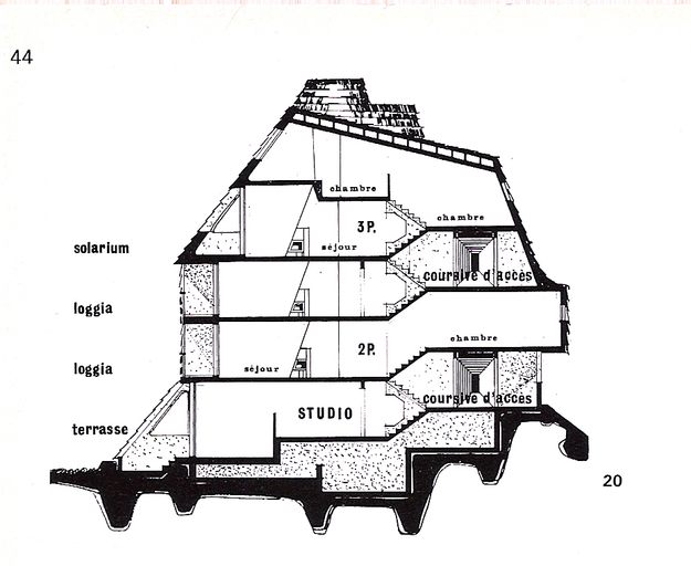 Coupe. In : Recherche et Architecture, n° 2, 1970