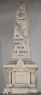Étude de monument aux morts