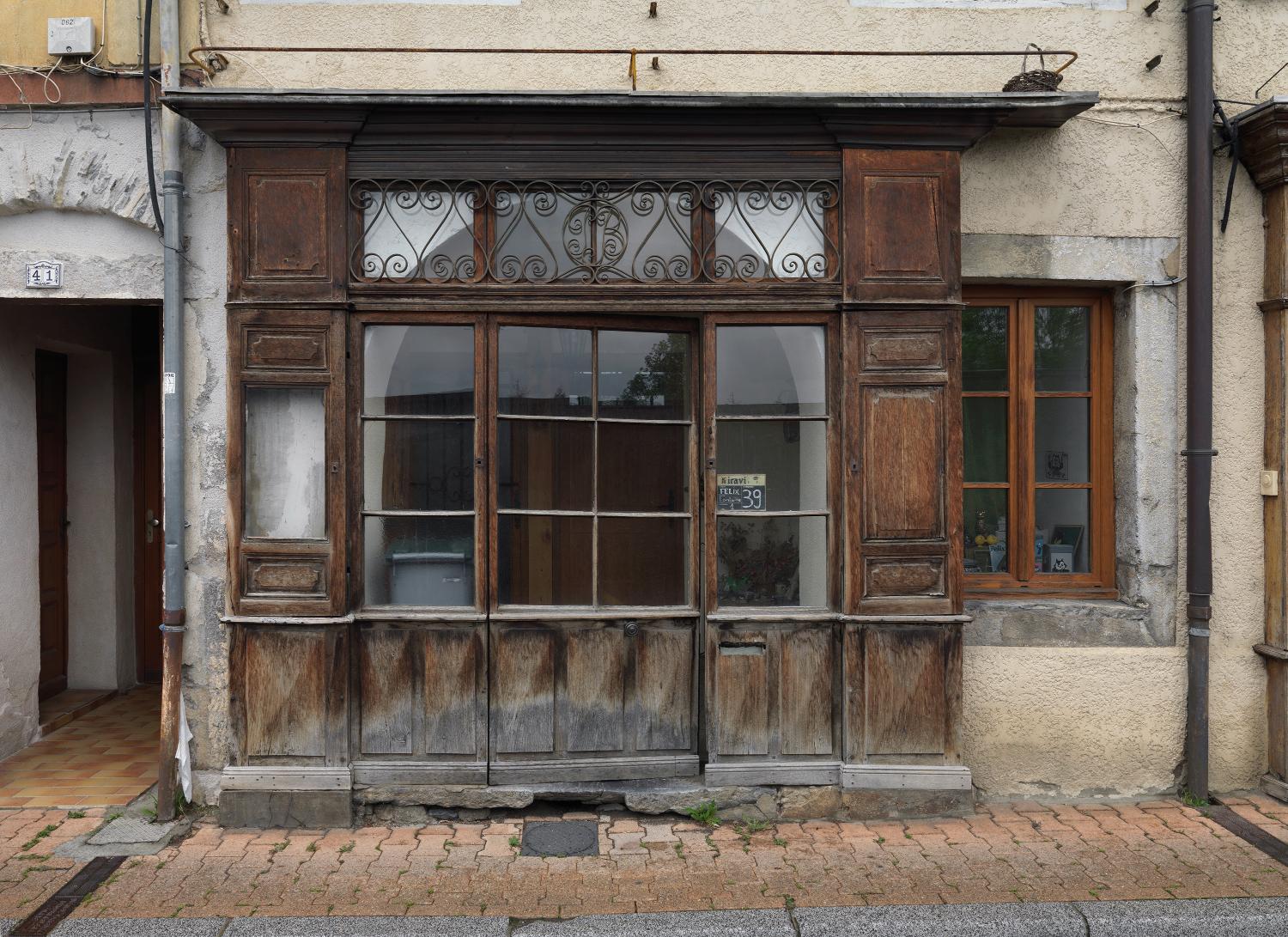 Les hôtels, maisons et immeubles du bourg de Saint-Pierre-d'Albigny