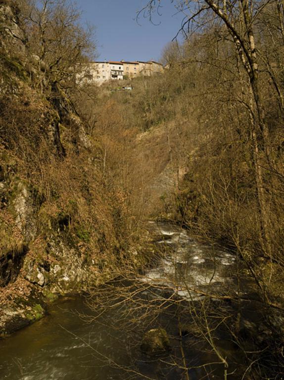 Pentes de la commune de Thiers