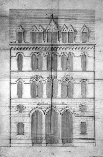 Temple de protestants : église évangélique des Terreaux