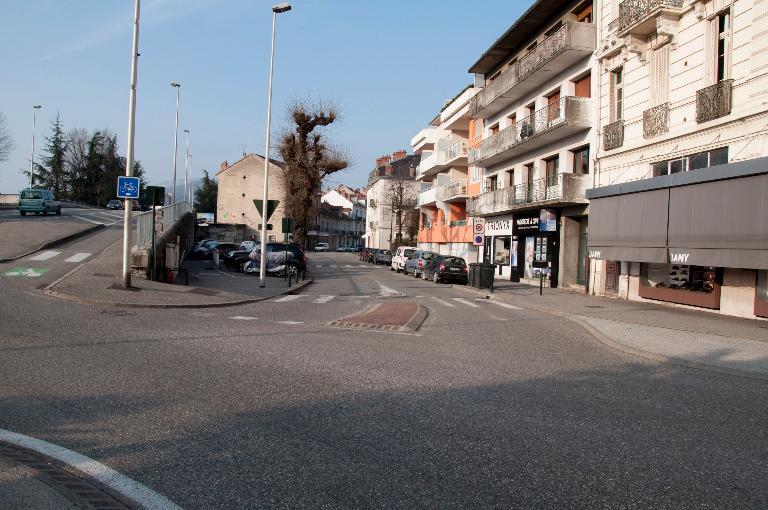 Rue du Marché couvert, actuellement rue Alexandre Dumas