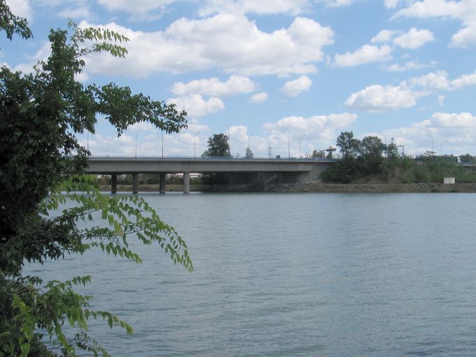 Pont autoroutier dit Pont aval de Pierre-Bénite (tronçon ouest)