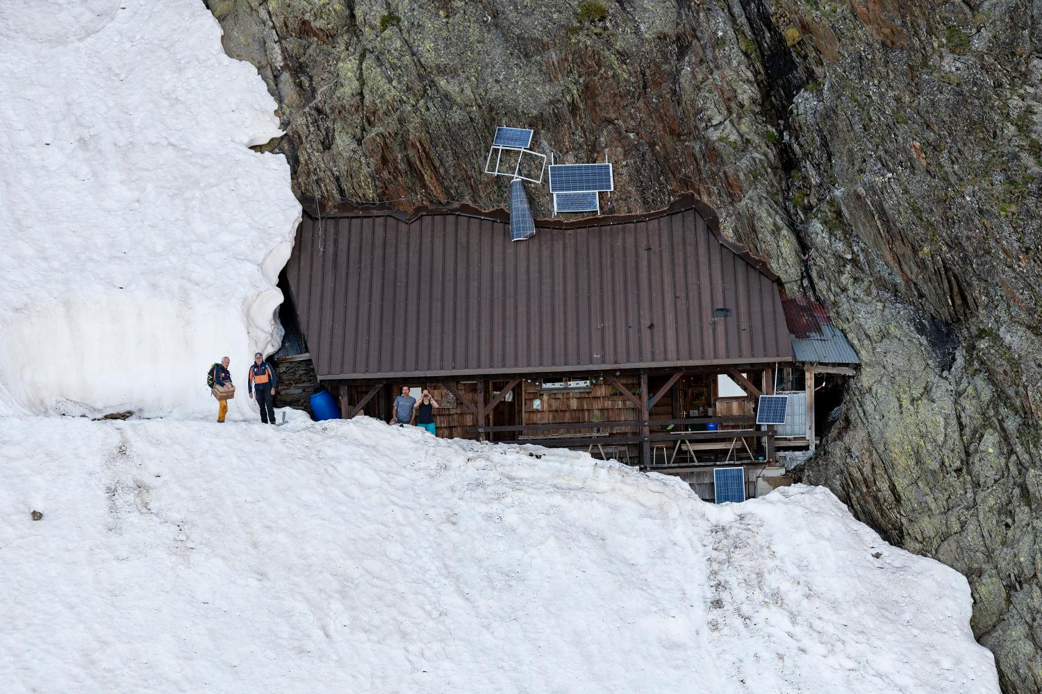 Refuge du plan Glacier