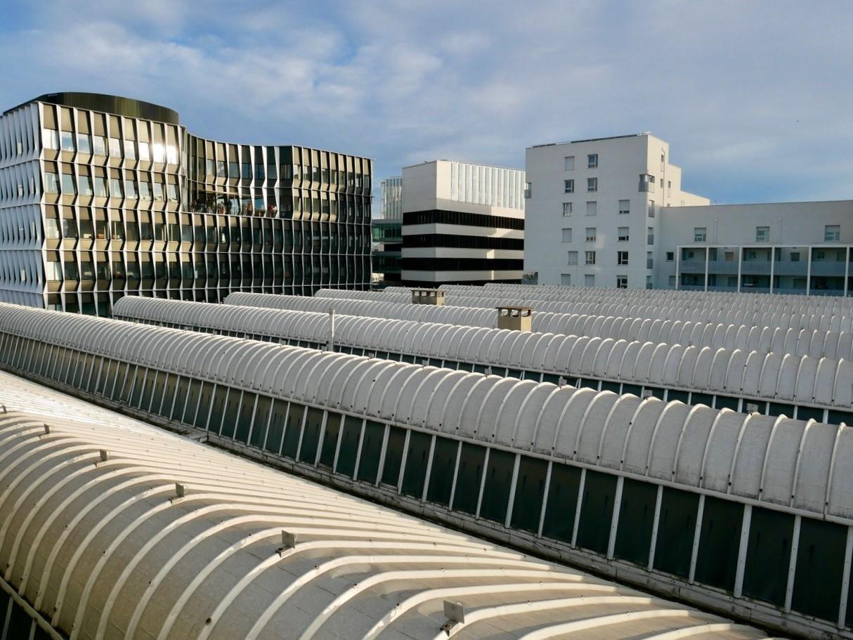 Usine de jouets Norev, Villeurbanne quartier de la Soie actuellement le Grand Plateau parc d'activités modes doux