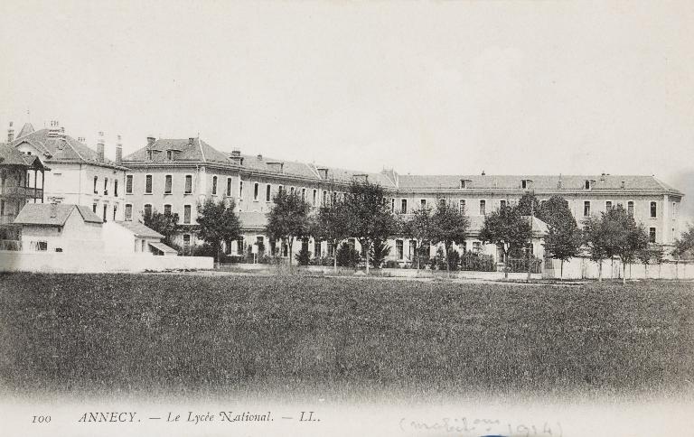 Lycée de garçons, actuellement Lycée Claude-Louis-Berthollet