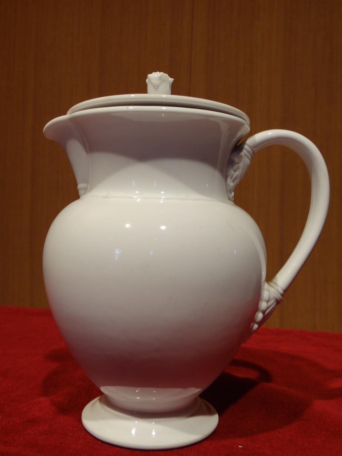 Pot à décoction et son couvercle - Service d'office du château des Tuileries