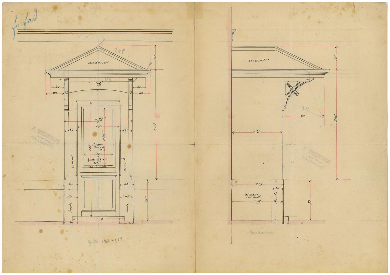 Maison, dite villa Mireille, puis villa Florène, puis établissement de bienfaisance, résidence d’accueil Villa Florène