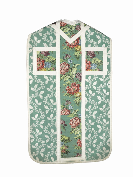 chasuble, voile de calice (non étudié) : onement vert n°1