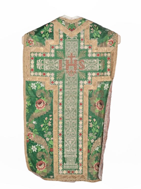 chasuble, étole, voile de calice : ornement vert