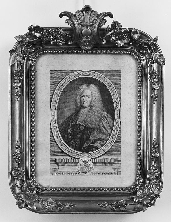 estampe : portrait de Pierre Cholier, comte de Cibeins