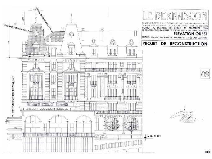 Hôtel de voyageurs, Hôtel Bernascon, actuellement Résidence Le Bernascon