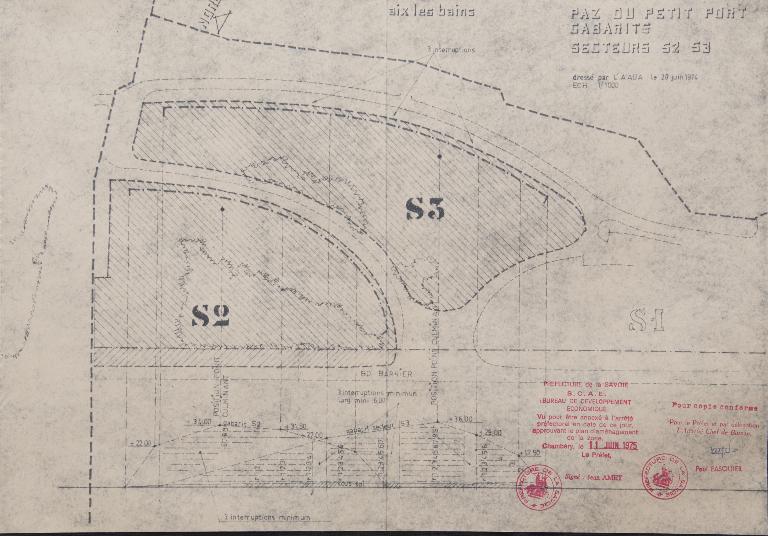 Secteur urbain, les Bords du lac