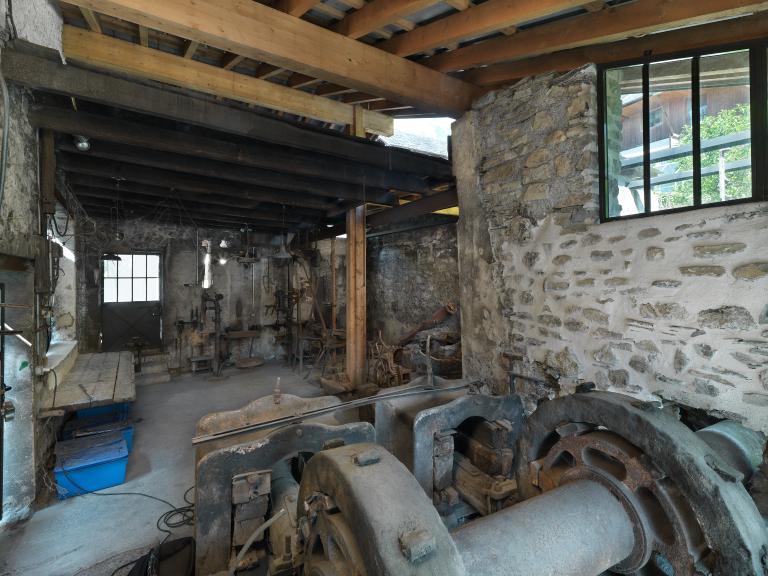 Martinet de Lescheraines puis forge Alesina dite Forge des Allues actuellement espace de valorisation