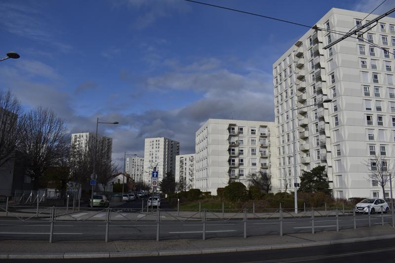 Grand ensemble du quartier Saint-Jacques nord de Clermont-Ferrand