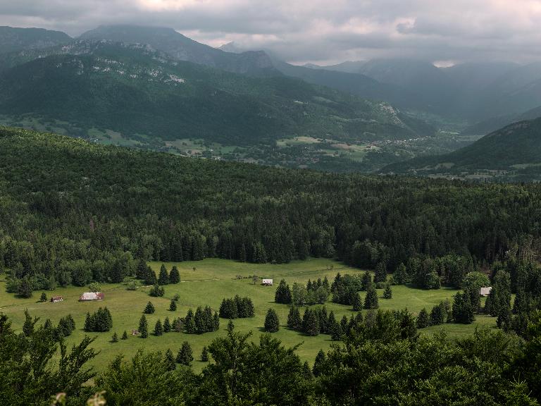 Les alpages de la montagne de Bange (Arith)