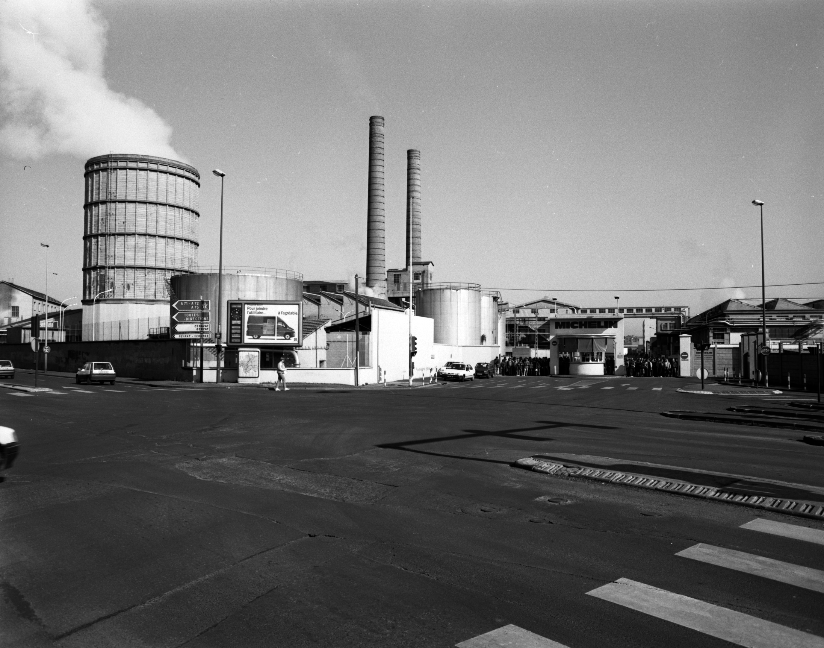 Usine de pneumatiques Michelin, site de Cataroux.