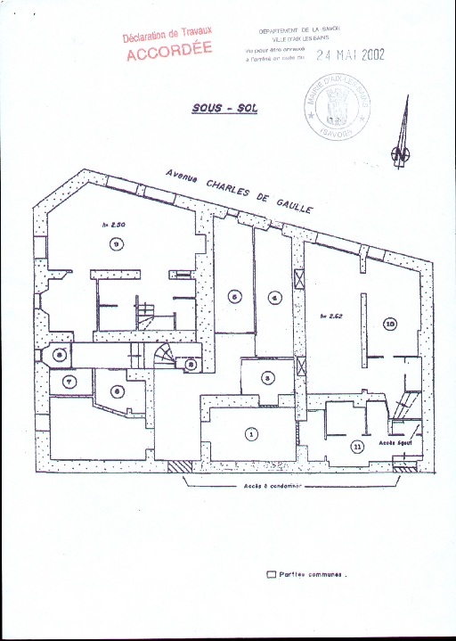 Immeuble, dit immeuble Fanton