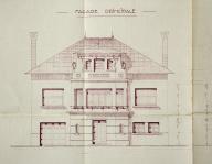 Pérignat-lès-Sarliève, la maison B., 1952, Jean MINOT architecte