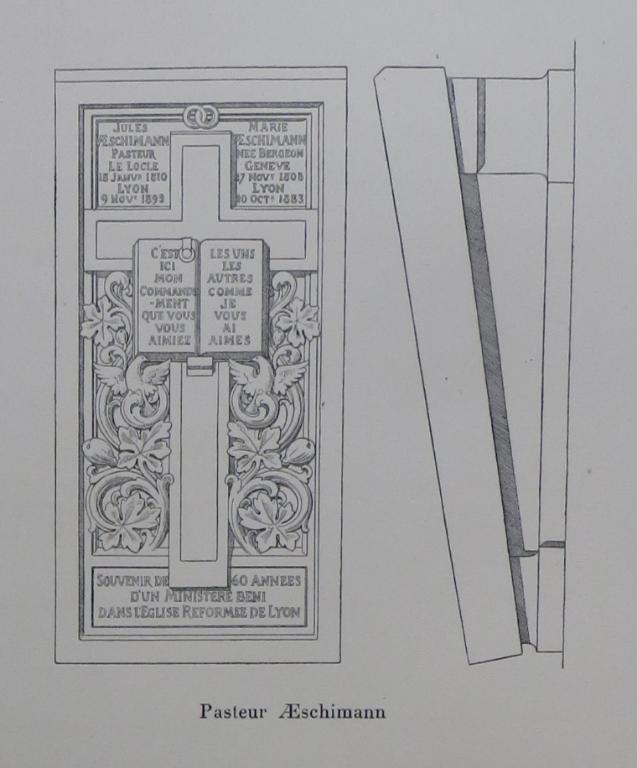 Tombeau de la famille Aeschimann