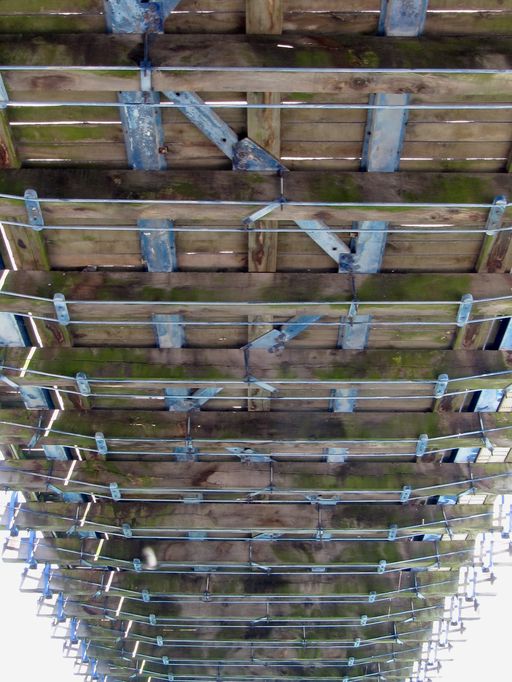 Pont routier, actuellement passerelle Marc Seguin