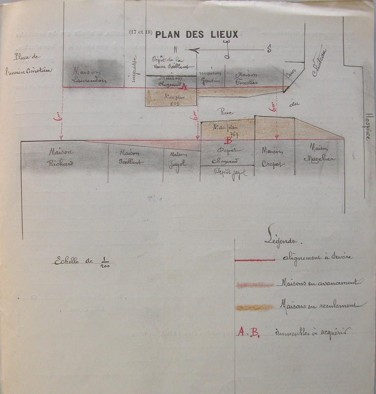 Le bourg fortifié ou "Château" de Champdieu