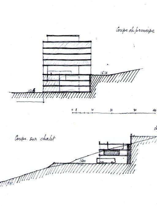 Station de sports d'hiver Arc 1600 - Pierre Blanche