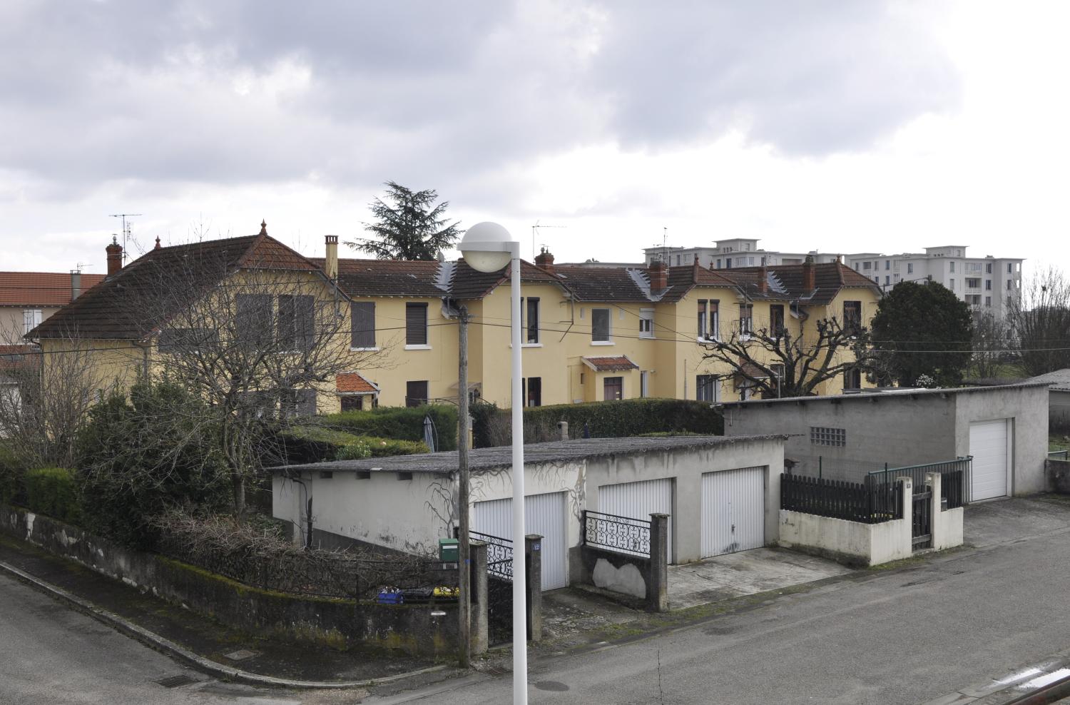 cité ouvrière de l'ancienne Société lyonnaise de soie artificielle dite Grandes maisons de la SLSA