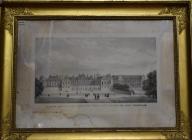 Estampes d'après Israël Silvestre (2) : 1 : Ancien Palais Royal ; 2 : La Forteresse dans les jardins du roi