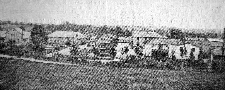 École d'agriculture, ensemble d'édifices agricoles : ferme-école, fermes, ateliers, hangars