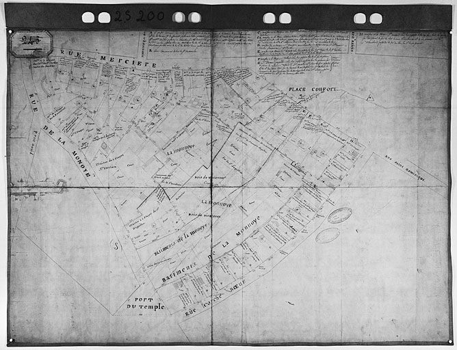 Généralités du secteur des Jacobins