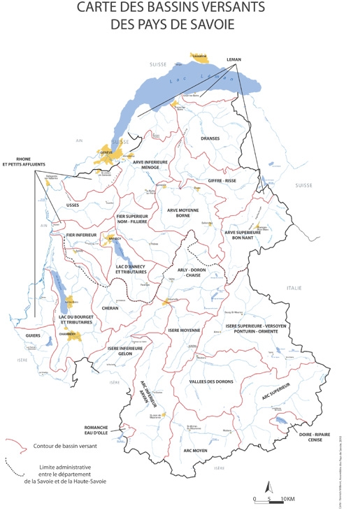 Patrimoine hydraulique de la Savoie : présentation de l'étude départementale