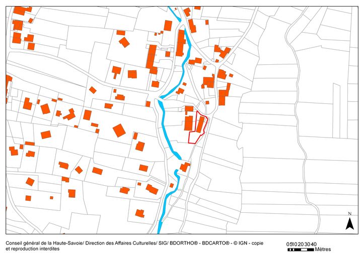 Les moulins de Rovagny puis Scierie Paget actuellement maison d'habitation